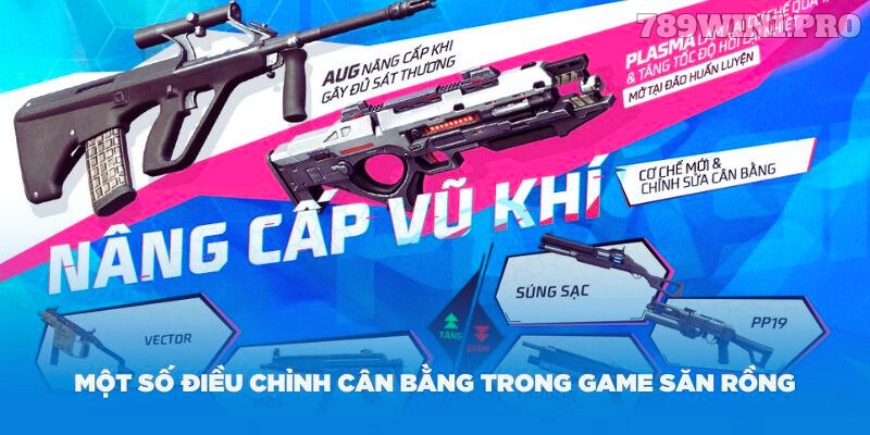 Một số điều chỉnh cân bằng trong game săn rồng