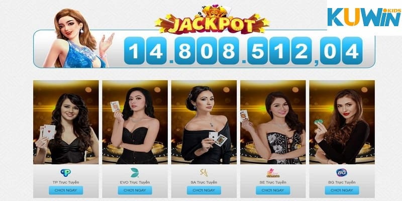 Tổng hợp các game casino Kuwin hiện có